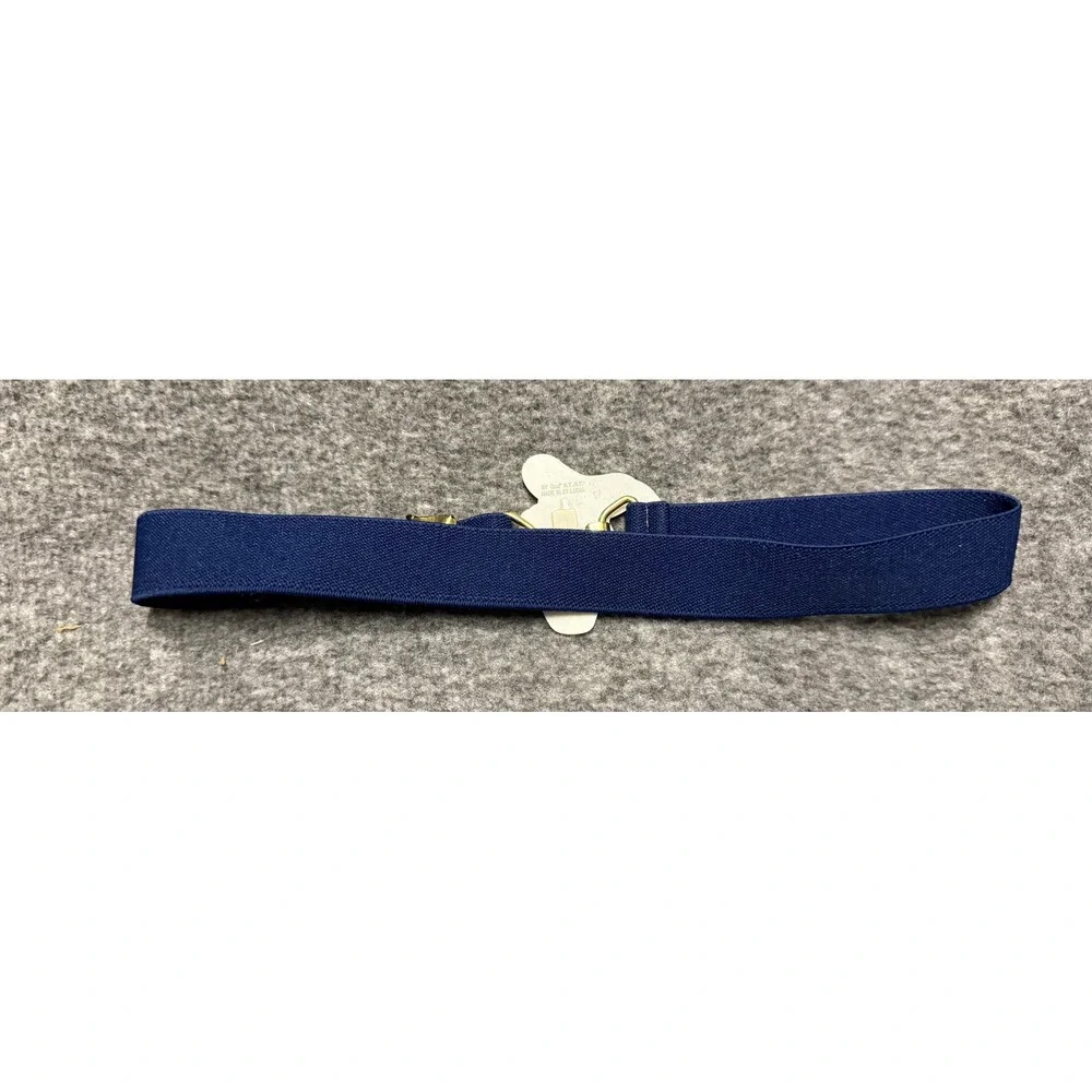 Vintage LEE Disney Mickey Mouse Donald Duck Elastic Cinch Belts Set of 2